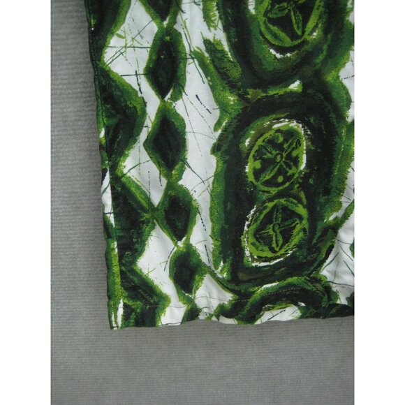 Tropicana Bark Cloth Shirt Mens Medium Loop Collar Vintage 1950s Size M - Picture 7 of 10